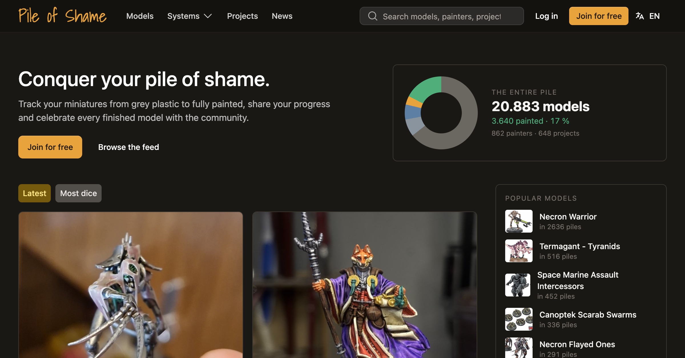 Pile of Shame 2.0 — a fresh coat of paint